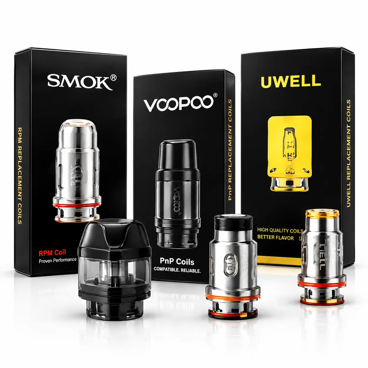 COILS/PODS