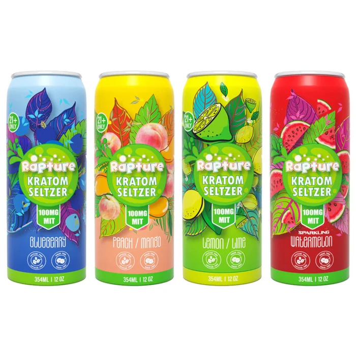 Rapture 100MG Kratom seltzer