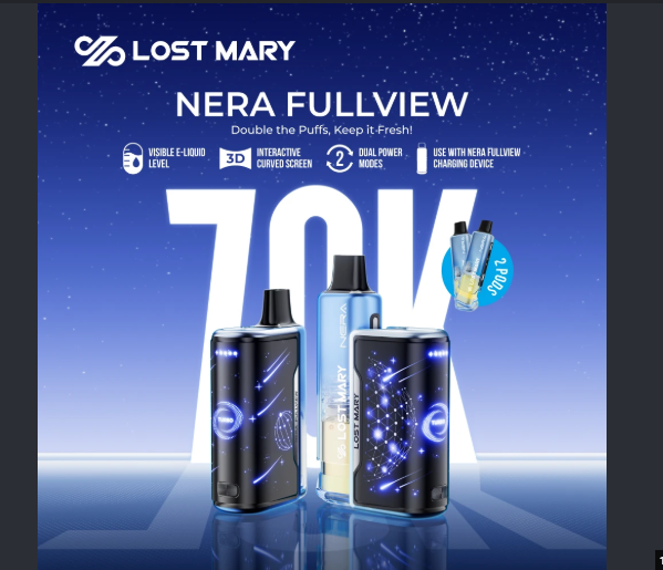 Lost Mary Nera Full View Kit 70K