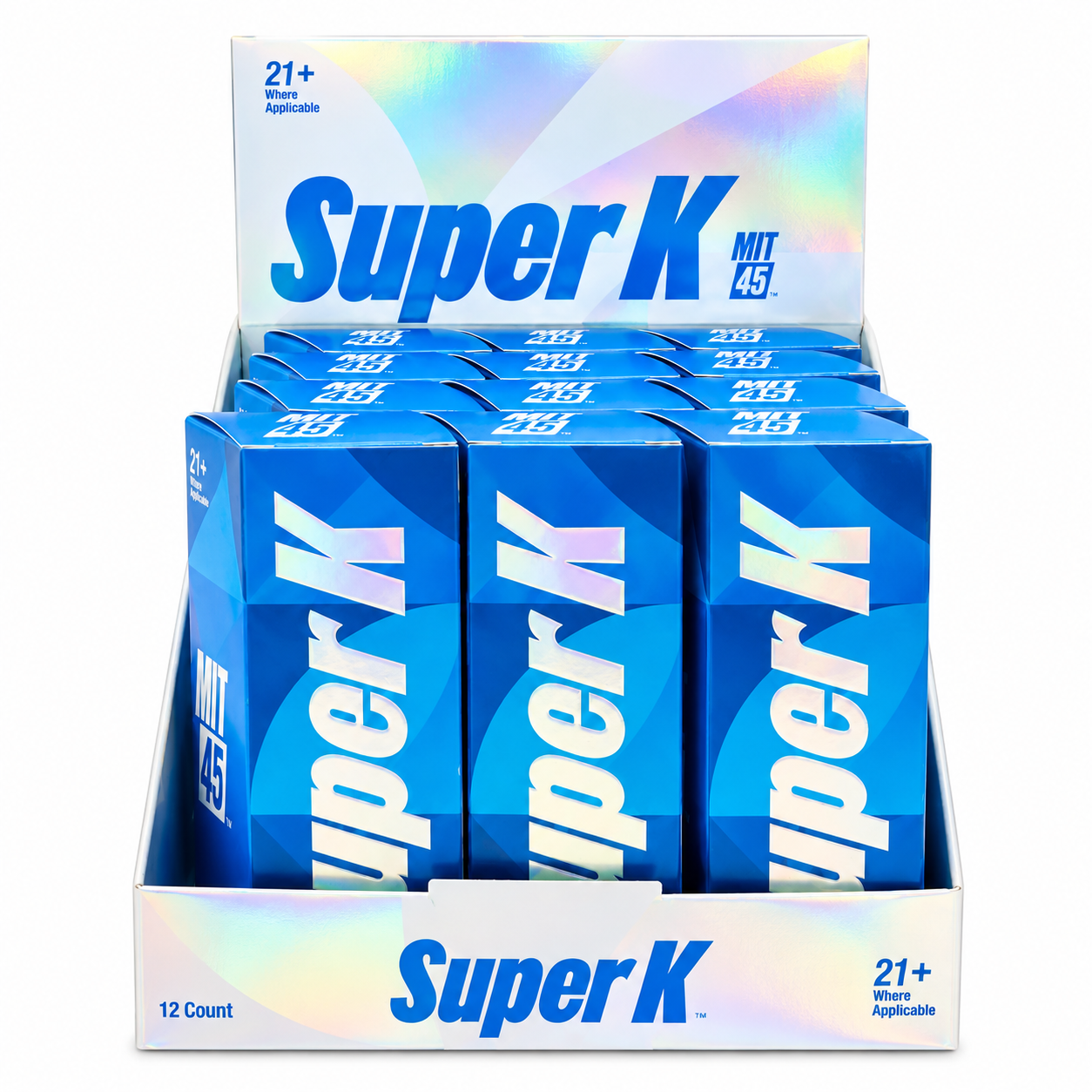 MIT45 Blue Super K 12 ct